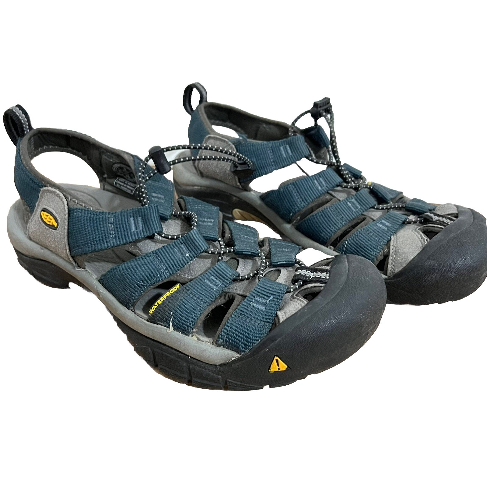 Keen Sandali Uomo Newport H2 Scarpe Taglia 9 Escursionismo Blu Punta Chiusa Impermeabili