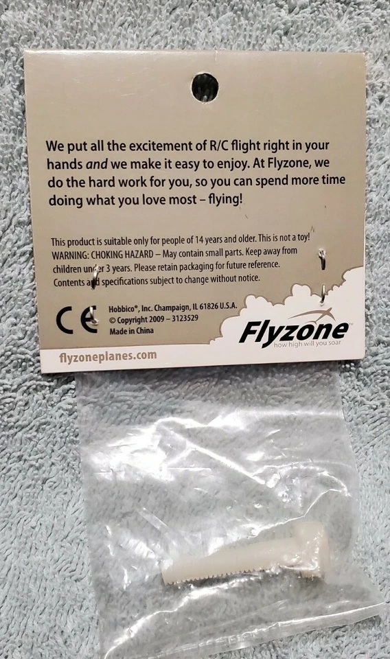 HCAA6338 NYLON WING BOLT 6x30mm for FLYZONE SWITCH - Image 2 of 2