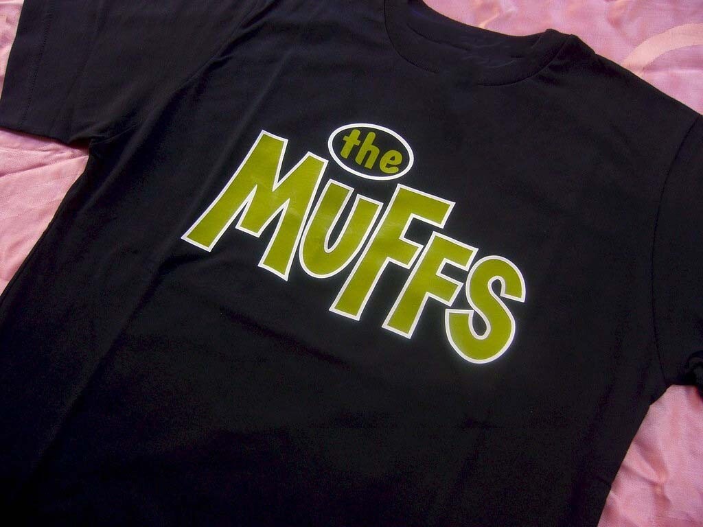 new The Muffs Band Black Cotton Shirt sIZE s To 4XL