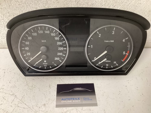 BMW E90 Tacho Tachometer ca.300Tsd km Kombiinstrument VDO A2C53113047