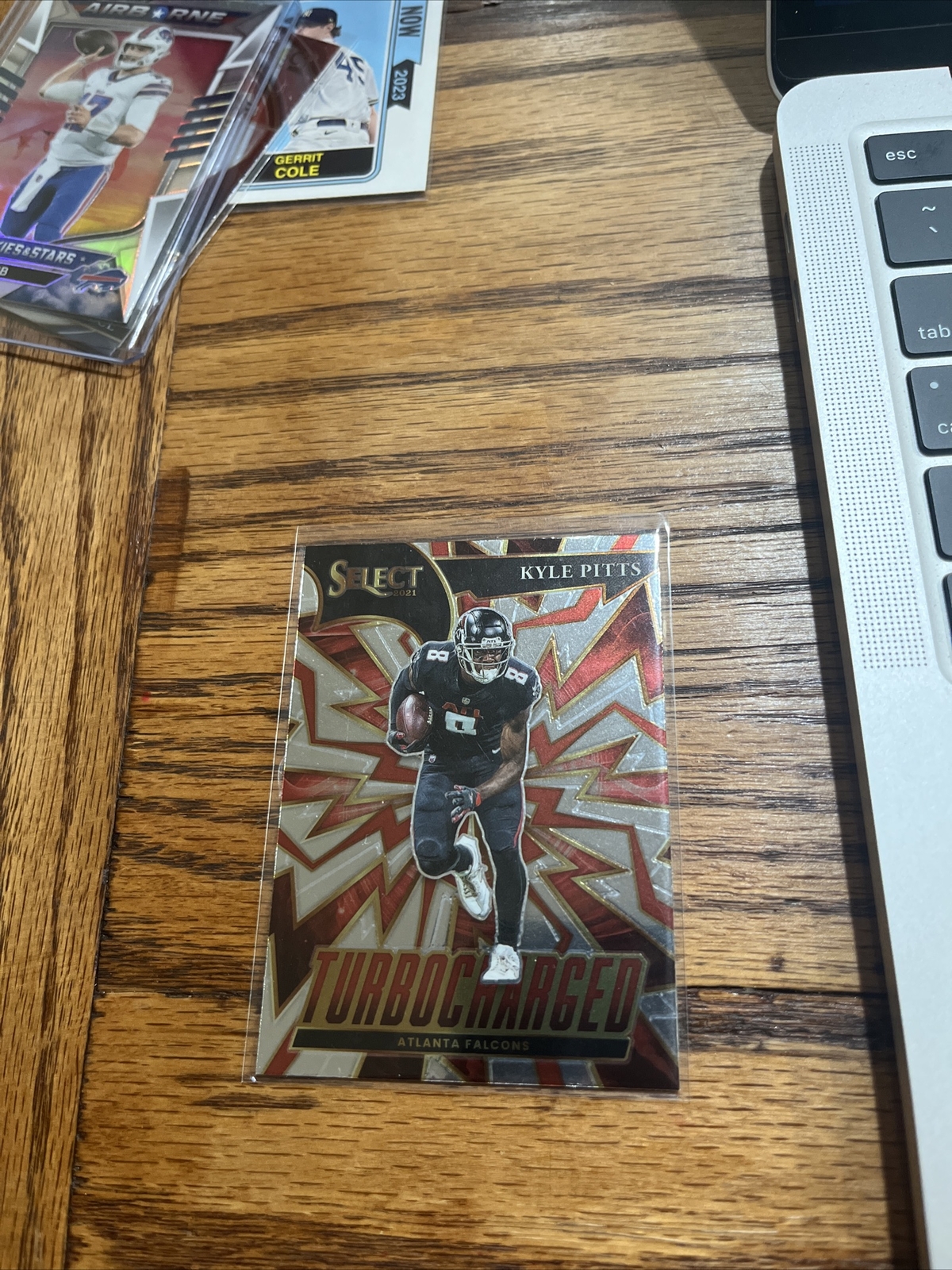 2021 Panini Select Turbocharged Kyle Pitts Atlanta Falcons #TUR-10