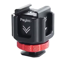 Cold Shoe Mount for Microphone Flash Light Monitor Mount Camera  Quick Release