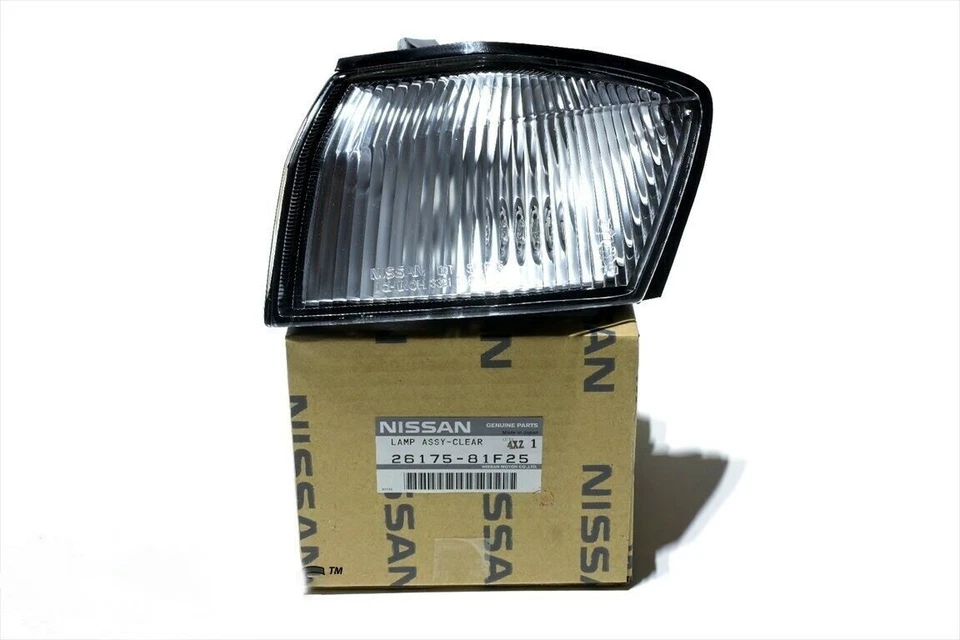 Nissan 240SX 1996-1998 luz de señal de estacionamiento para conductor delantero izquierdo OEM Foto 3 de 4