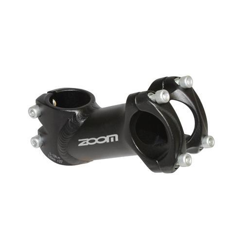 Potence route et VTT noire inclinée 25 degrés 31.8 mm longueur 90mm