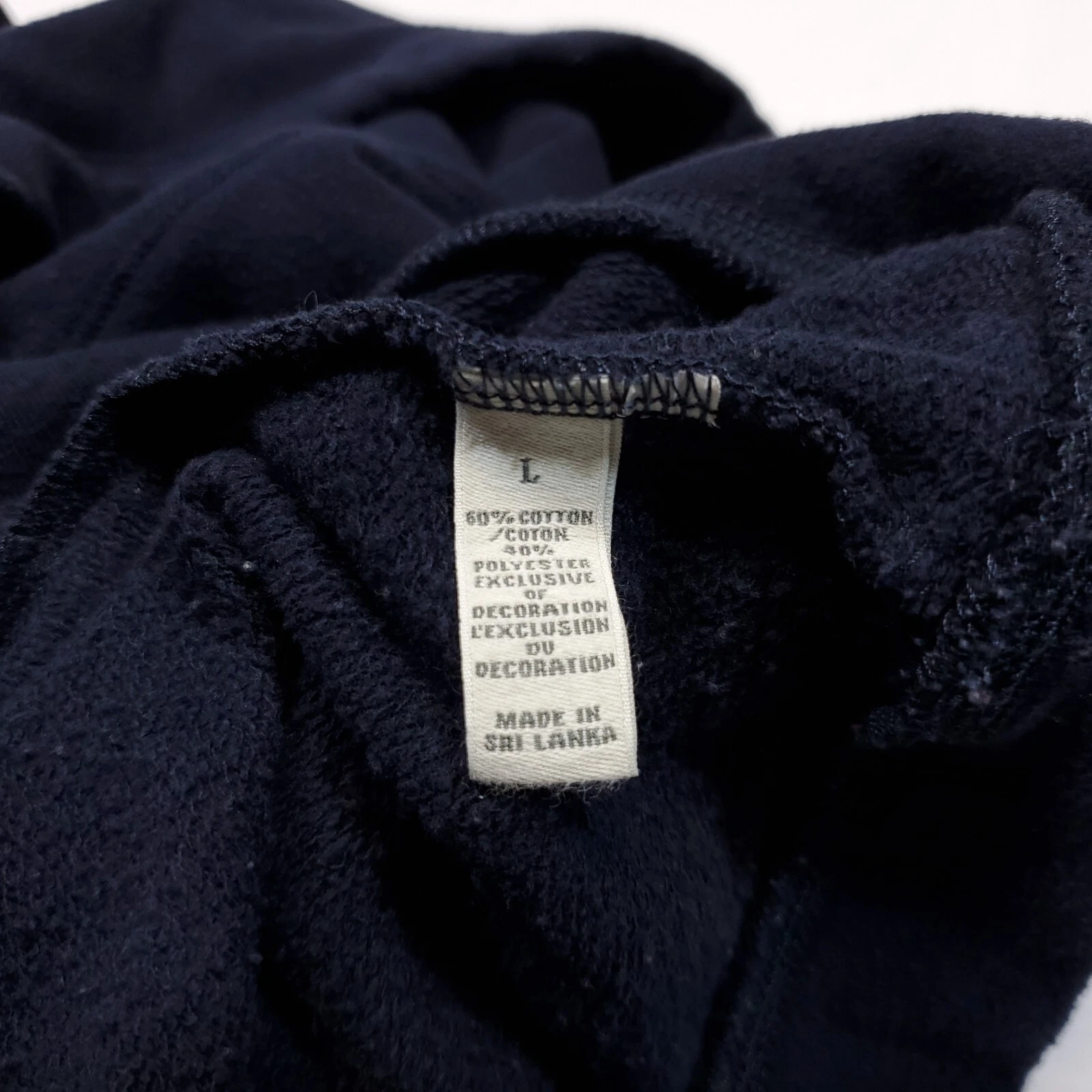 VETEMENTS Felpa con cappuccio blu Abercrombie & Fitch donna a maniche lunghe taglia L