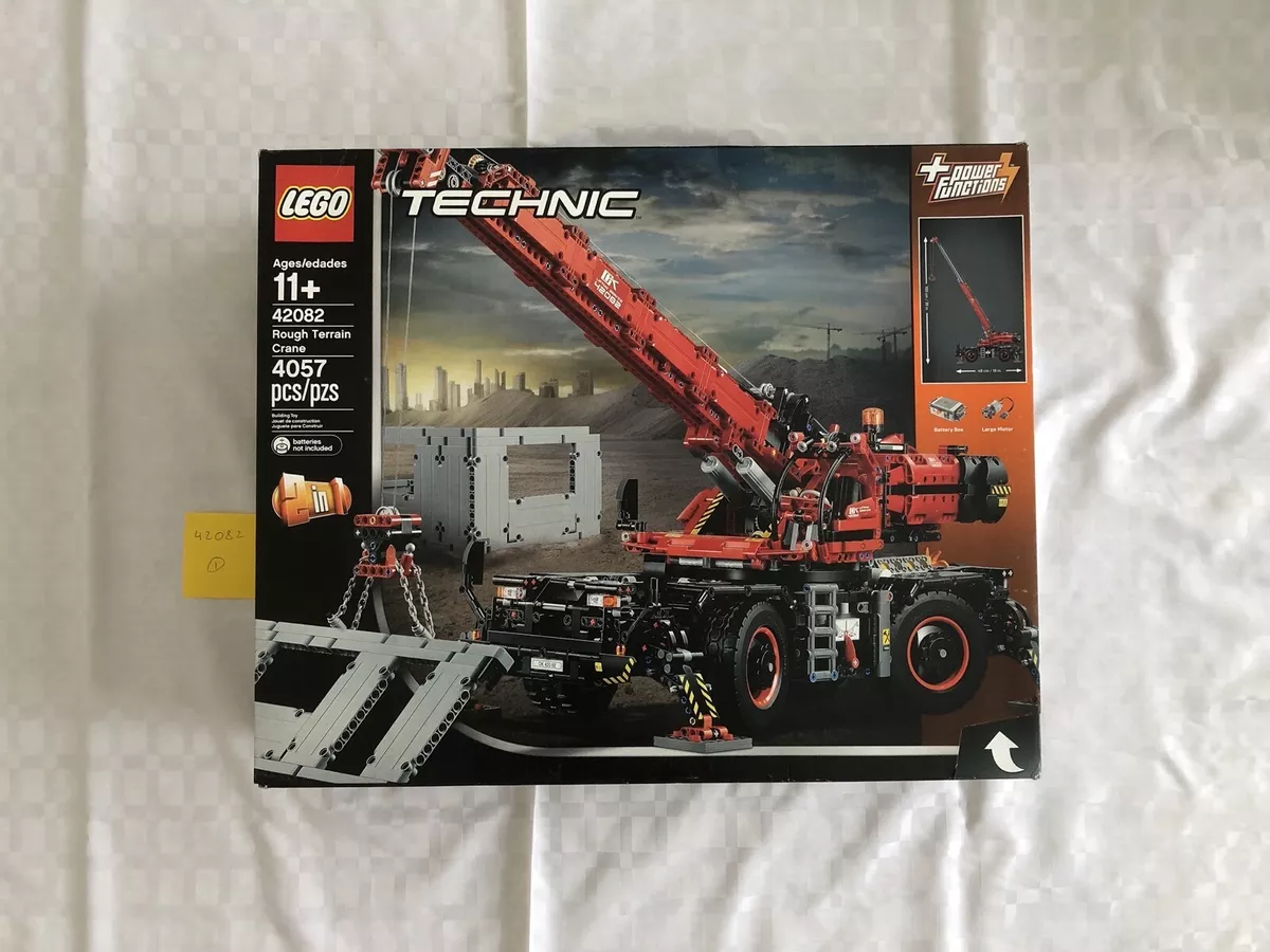 Lego 42082 1 Technic Rough Terrain Crane 673419306003 eBay