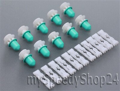 20x VW Golf2 Zierleisten Klammer Tülle Dachleisten Clips 191853733A / 6U0853733