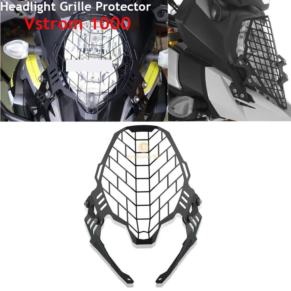 Cubierta protectora de faros CNC para Suzuki Vstrom 1000 DL1000 2017-2021 Foto 2 de 4