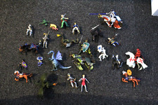 Medieval Figures - Big Lot Knights, Horses and Dragons 