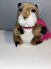 Punxsutawney Phil Groundhog Plush Finger Puppet Winter February 5  Vintage