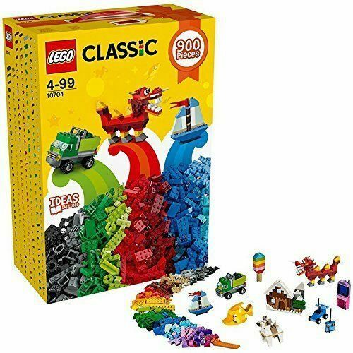 LEGO Classic Creative Building Box Set 900 Pieces (10704) Brand