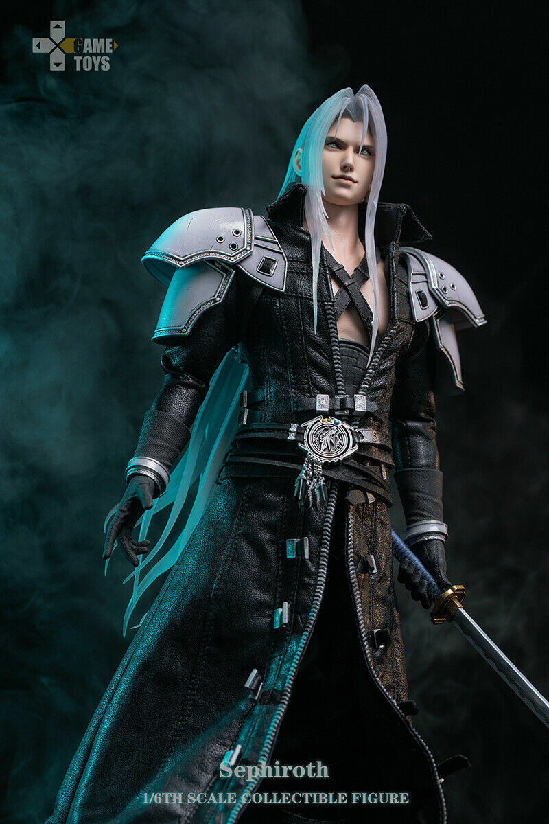 【未開封】GAMETOYS セフィロス 1/6 フィギュア Gametoys GT-003 1/6 Sephiroth Final Boss 12'' Figure Anime