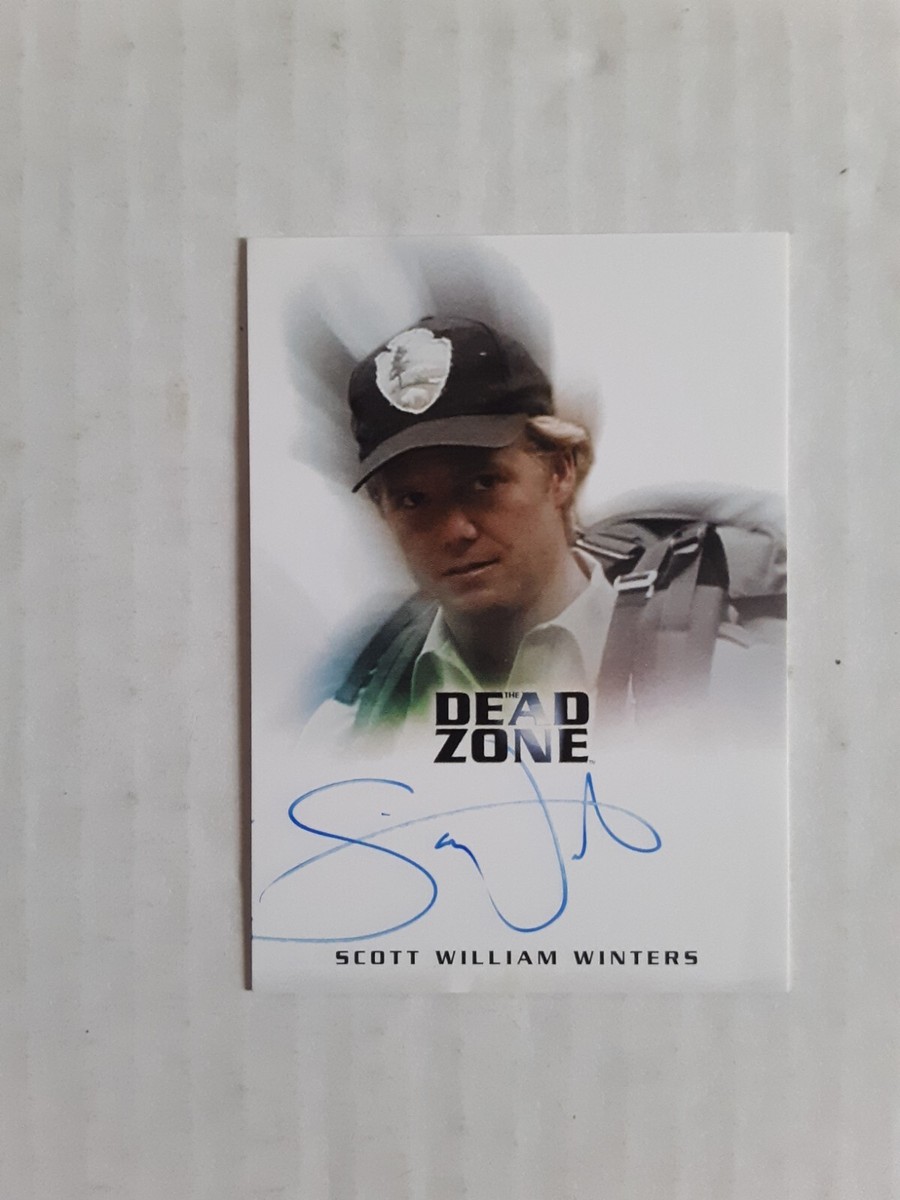 The Dead Zone Scott William Winters As Ranger Turman autograph