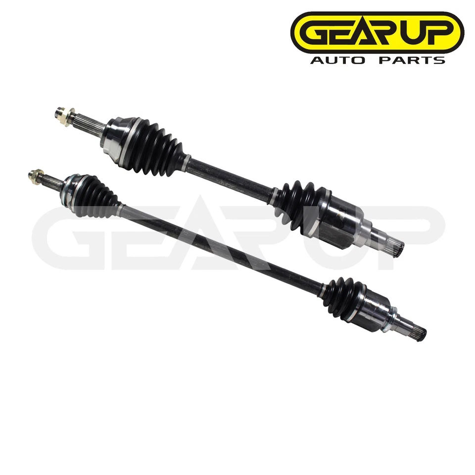 Front Pair CV Axle Joint Shaft Assembly for Toyota Prius Plug-In Lexus CT200h - Image 2 of 4