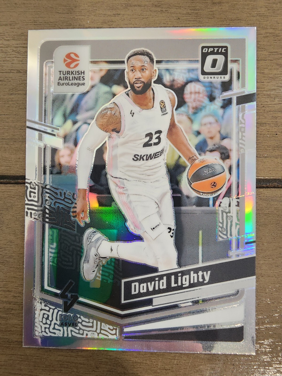 Asvel Basket Association David Lighty 2023-24 Donruss Euroleague