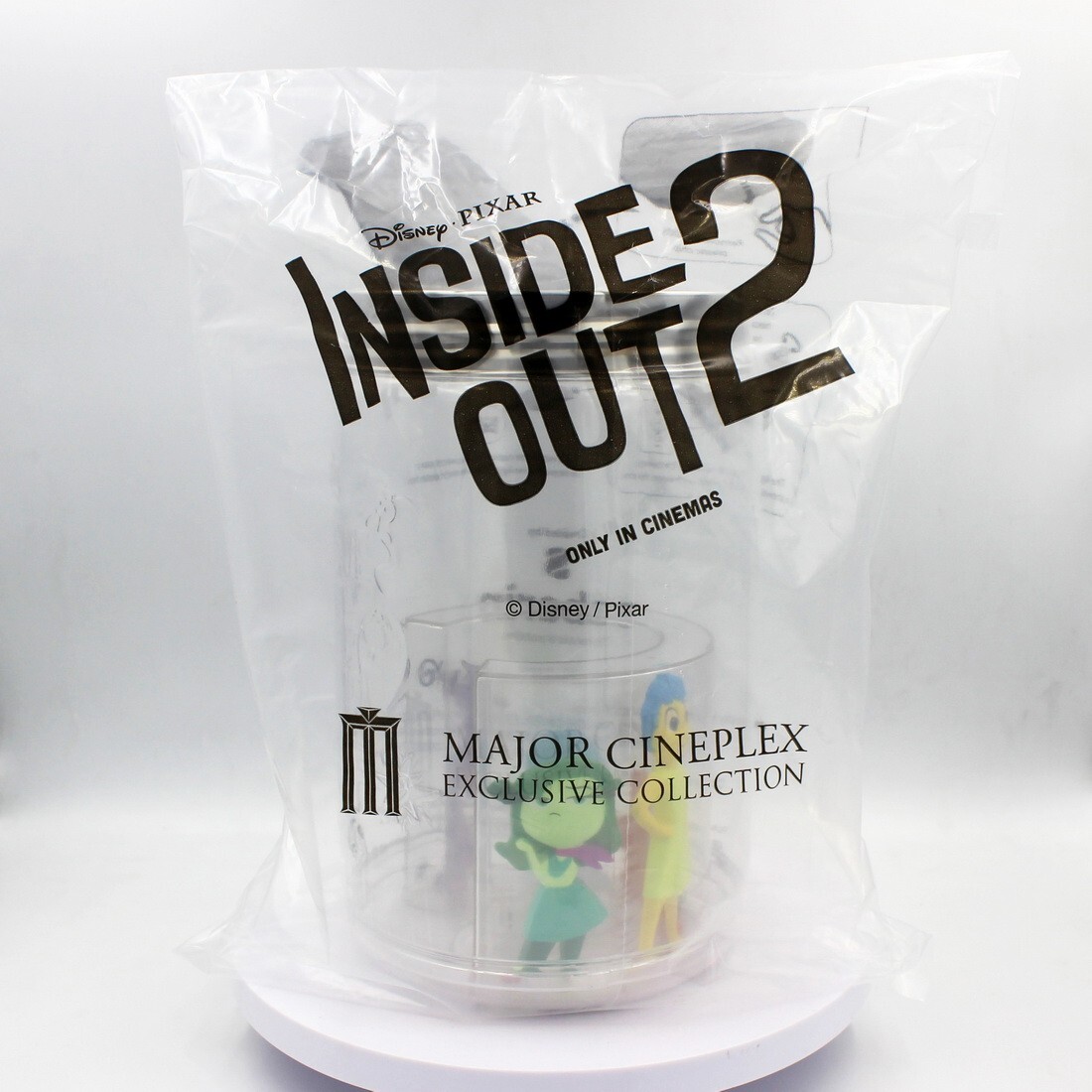 インサイドアウト　insideout2 　ディズニー　ポップコーンケース Disney Pixar Inside Out 2 Movie Tin Popcorn Bucket & Cup