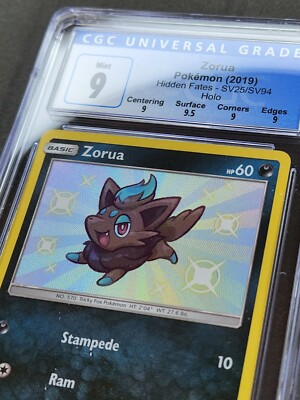 shiny zorua pokemon card S SM8b 185/150 Japan Mint Toys Evolves from null Type Pokemon Card N's Zorua AR