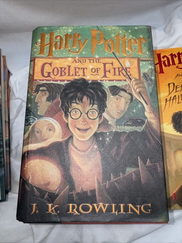 Harry Potter Series Hardcover Books 6 Pc Set Years 1 - 4, 6 & 7 J. K. Rowling - Picture 8 of 17