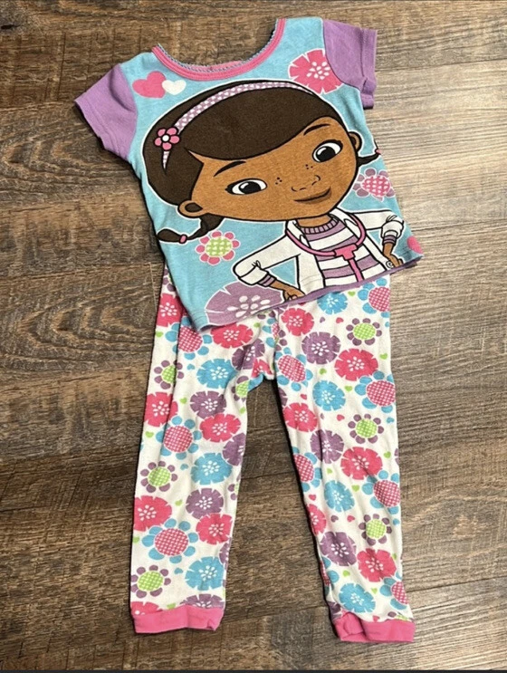 Disney 3T Doc McStuffins 100% Cotton Pajamas