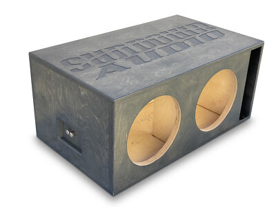 Dual 10'' Birch Ported Subwoofer Box for Sundown Zv5 Series