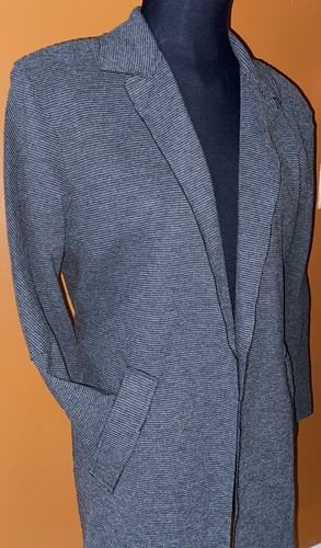 WILLOW & CLAY Gray Duster Sweater Cardigan Small - Picture 2 of 8