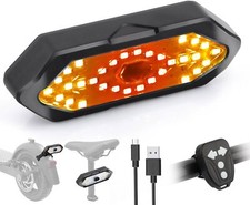 E Scooter Turn Signal,Remote Control Electric Scooter LED Blinker/Tail Light