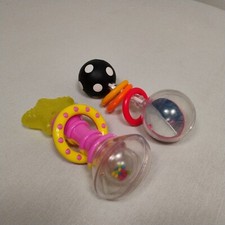 Rattle Maracas Baby Teether 1-6 M Development Toys