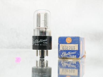 1x 6SL7-GT General Electric GE CV1984 VT-229 Tube Röhre NEW in Box