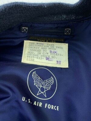 Buzz Rickson's Flight Jacket/38/Navy/8415-633-9628 Used | eBay