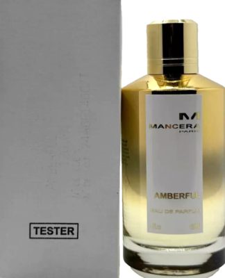 Mancera Amberful Eau De Parfum Spray Unisex (Men and Women) 4.0 Oz