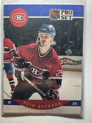 #161 Petr Svoboda - Montreal Canadiens - 1990-91 Pro Set Hockey