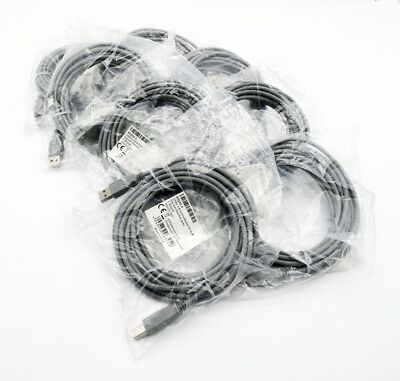 8x EFB-Elektronik GmbH K5255.5 USB2.0 A-B Anschlusskabel L=5m -unused-