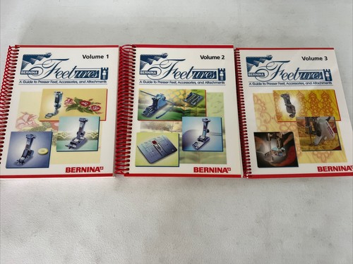 Bernina Feetures Guides 1,2,3 Pressure Feet, Accessories & Attachments