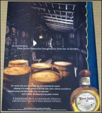 2001 Don Julio Tequila Print Ad Advertisement Anejo Diageo Gonzalez Vintage