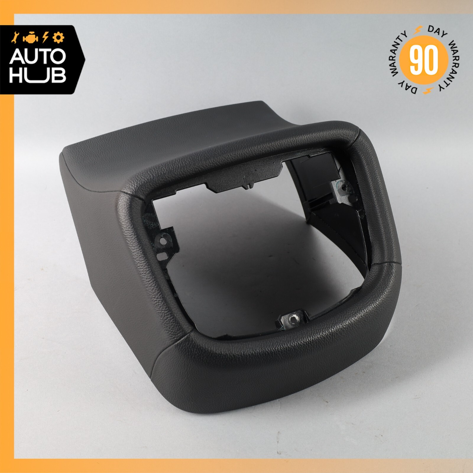 14-22 Maserati Ghibli M157 Rear Center Console Panel Housing Cover Black OEM