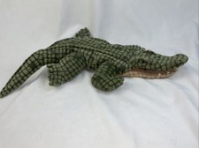 FOLKMANIS ALLIGATOR CROCODILE Full Body Hand Puppet 20 Plush plastic Teeth