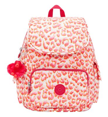 kipling Basic Print City Pack Mini Backpack S Rucksack Rucksack Latin Cheetah