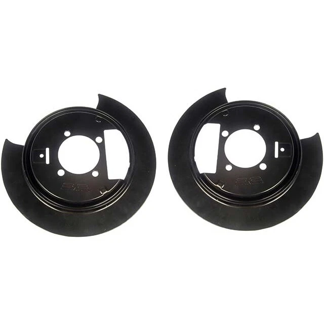 924-209 Dorman Set of 2 Brake Backing Plates Rear Pair for Chevy Olds S10 Pair - Image 2 of 4