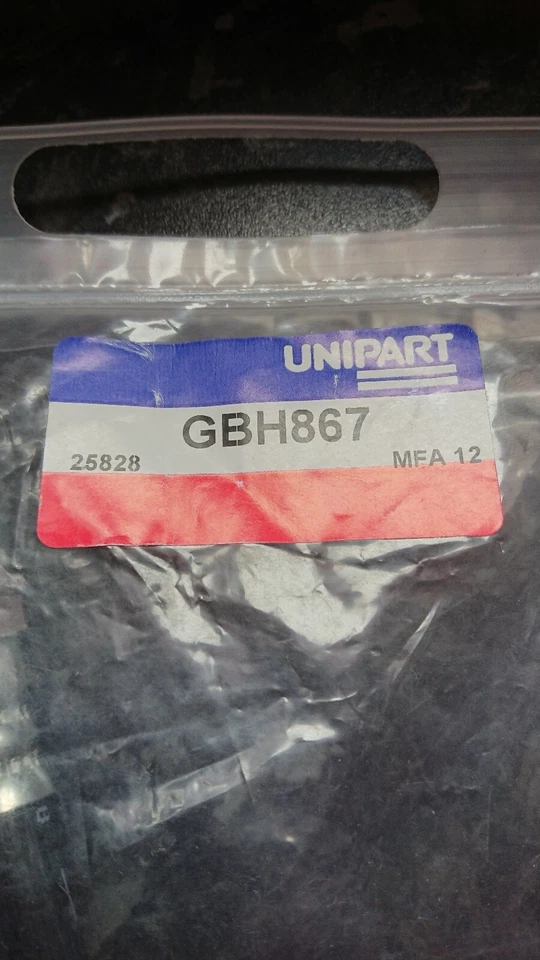FIAT BRAVA FRONT  BRAKE PIPE HOSE  UNIPART GBH 867 NEW - Image 2 of 4