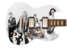 Cheap Trick Signed Autographed Custom Photo Graphics Guitar ACOA ACOA