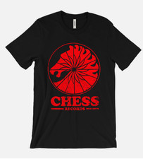 Chess Records T-Shirt - Red Muddy Waters - Blues Record Label Howlin' Wolf Soul