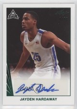 2021-22 Leaf Memories 1990 Base Green 4/50 Jayden Hardaway #BA-JH1 Auto 1i9