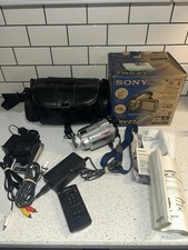 Sony DCR-TRV27 MiniDV Handycam Camcorder Tested Works Bag Batteries