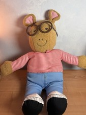 1996 TALKING ARTHUR PLUSH 18 Inch STUFFED DOLL MARC BROWN PLAYSKOOL WORKS