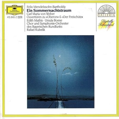 Mendelssohn: A Midsummer Night's Dream; Weber: Oberon Overture -  CD 2WVG The
