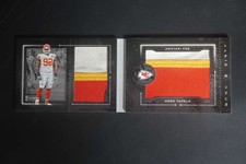2016 Panini Playbook Dontari Poe Down and Dirty Patch Book /10 DV50