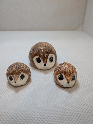 Philip Laureston 3 Igel Familie Miniatur Figurenset