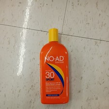 NEW 3x NO-AD Sport SPF 30 Sunscreen Lotion - 16 oz. - UVA/UVB Protection