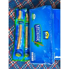 24 Miswak Sticks by Al Khair Natural Teeth Whitening Herbal Oral Care Toothbrush