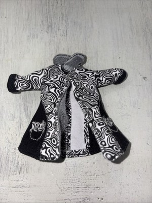 LOL Surprise OMG Groovy Babe Disco Black White Coat Jacket Top Only #238